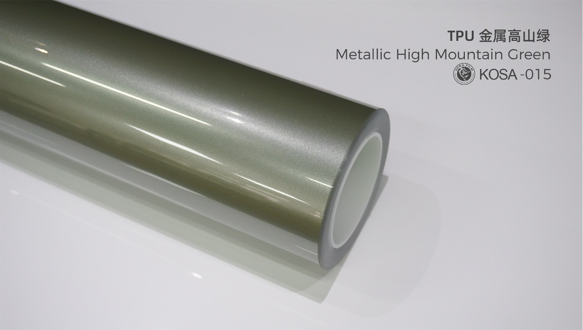 Metallic mountain Green
